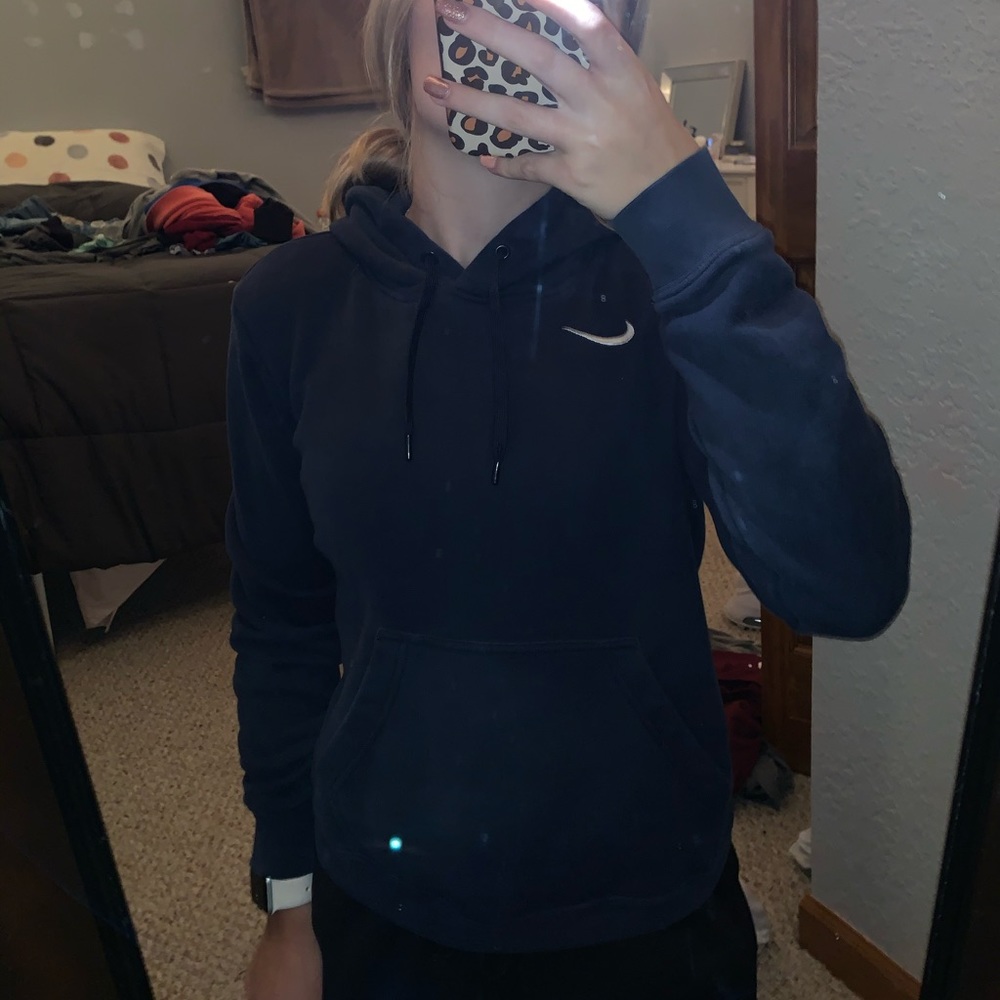 Navy Blue Nike Hoodie
